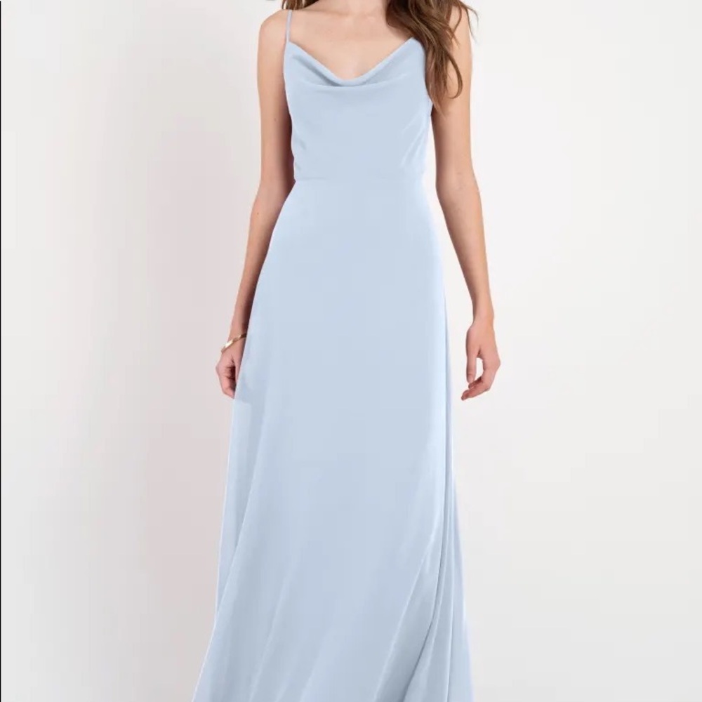 Jenny Yoo Colby Bridesmaid Dress in Whisper Blue